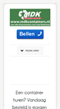 Mobile Screenshot of mdkcontainers.nl